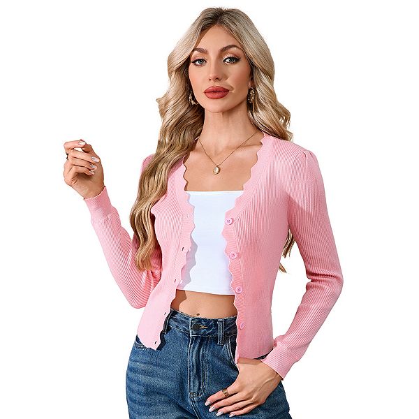 Женский кардиган slim fitted с пуговицами Kojooin, Pink
Женский кардиган slim fitted с пуговицами Kojooin, Pink