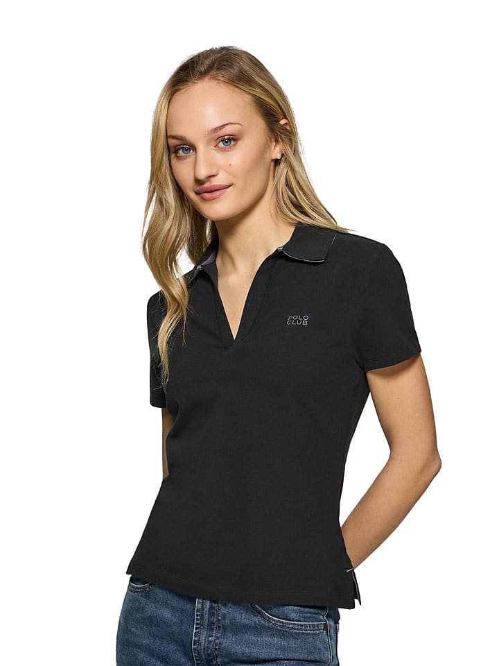 Polo Club Рубашка поло черно-серого цвета
Polo Club Рубашка поло черно-серого цвета