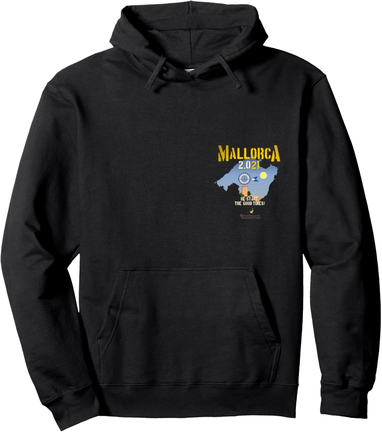 Худи с изображением ветряной мельницы на Майорке, Испания, для отдыха Mallorca Fan Merch & Souvenirs, черный
Худи с изображением ветряной мельницы на Майорке, Испания, для отдыха Mallorca Fan Merch & Souvenirs, черный