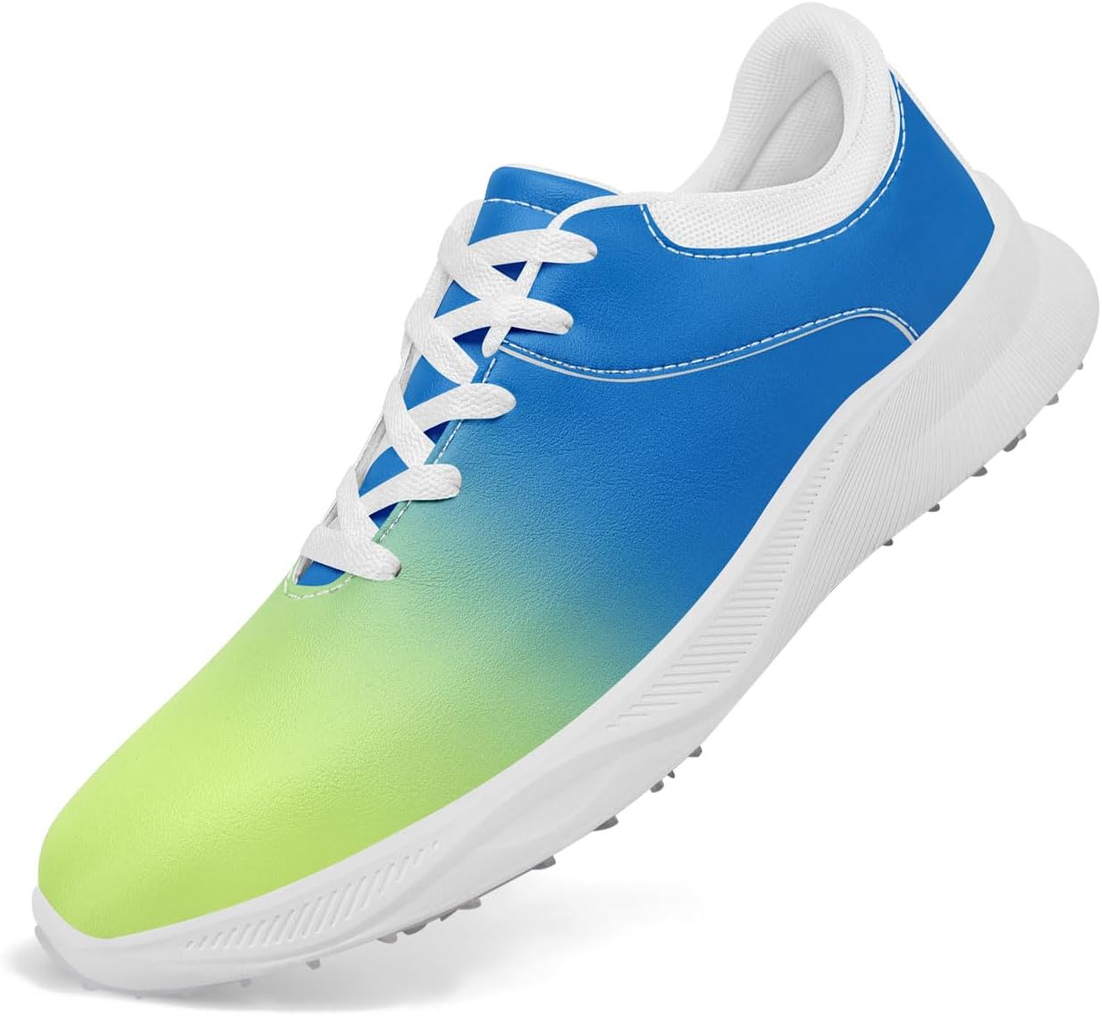 Градиентные гольф-кроссовки без шипов для мужчин и женщин, водонепроницаемые, дышащие, для ходьбы и спорта, для гольф-курса и повседневной носки Awsole, белый/синий/зеленый
Градиентные гольф-кроссовки без шипов для мужчин и женщин, водонепроницаемые, дышащие, для ходьбы и спорта, для гольф-курса и повседневной носки Awsole, белый/синий/зеленый