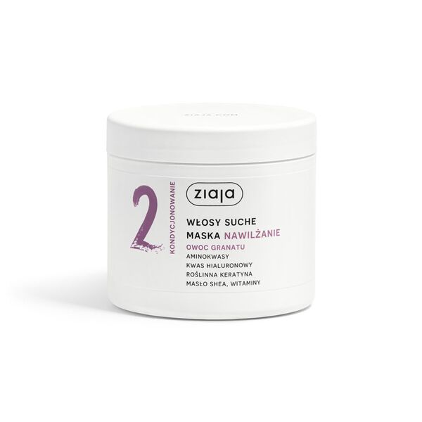 Увлажняющая маска для волос, 350 мл Ziaja Owoc granatu
Увлажняющая маска для волос, 350 мл Ziaja Owoc granatu