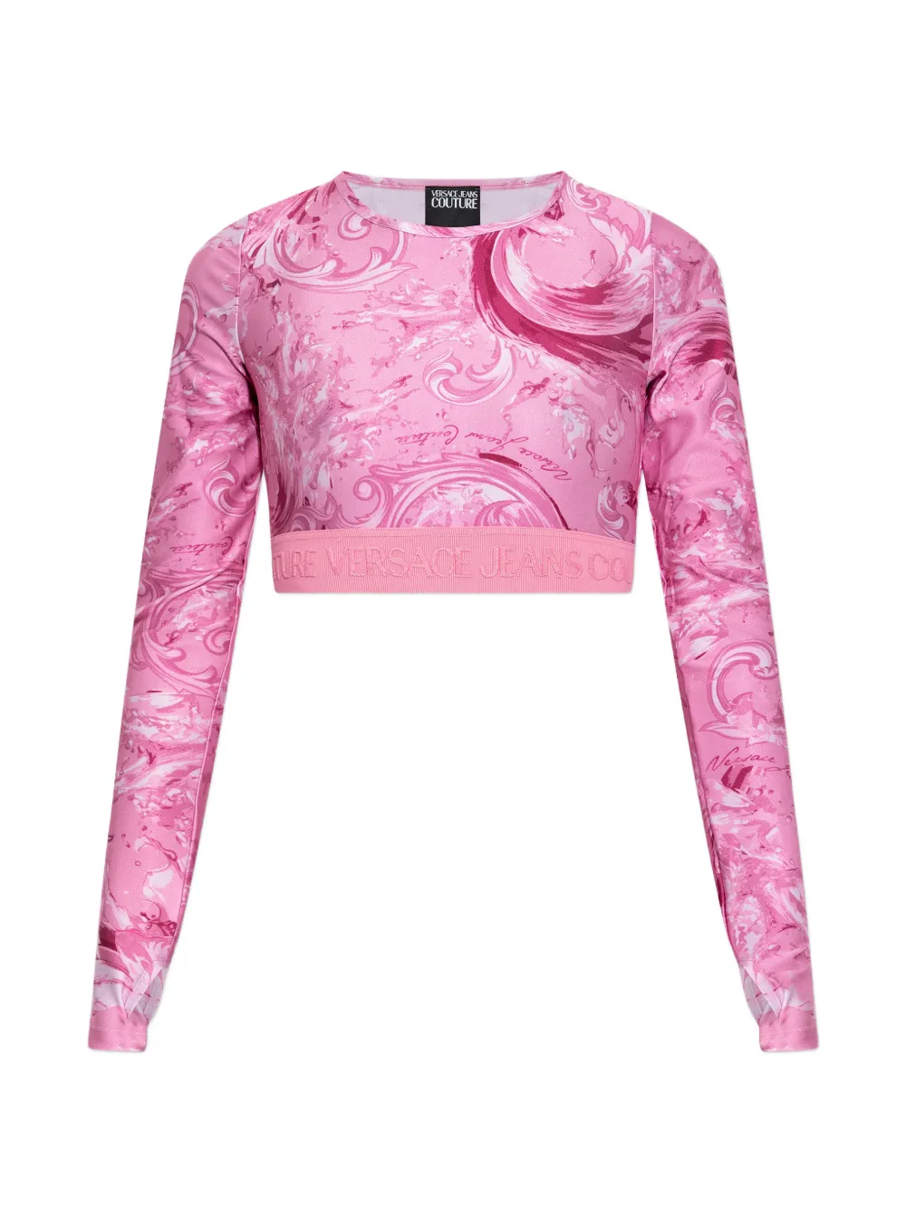 Топ с узором Versace Jeans Couture, розовый
Топ с узором Versace Jeans Couture, розовый