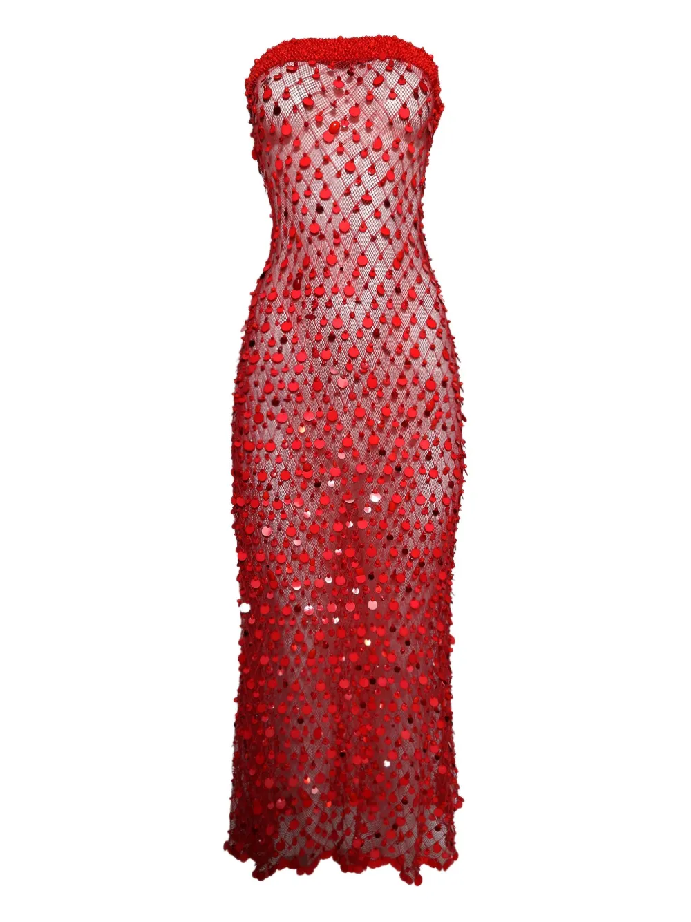 Платье миди с пайетками Roberta Einer, красный
Платье миди с пайетками Roberta Einer, красный