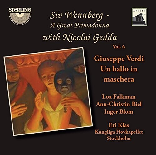 CD диск Verdi / Klas / Wennberg / Gedda / Falkman: Siv Wennberg: A Great Primadonna, Vol. 6
CD диск Verdi / Klas / Wennberg / Gedda / Falkman: Siv Wennberg: A Great Primadonna, Vol. 6