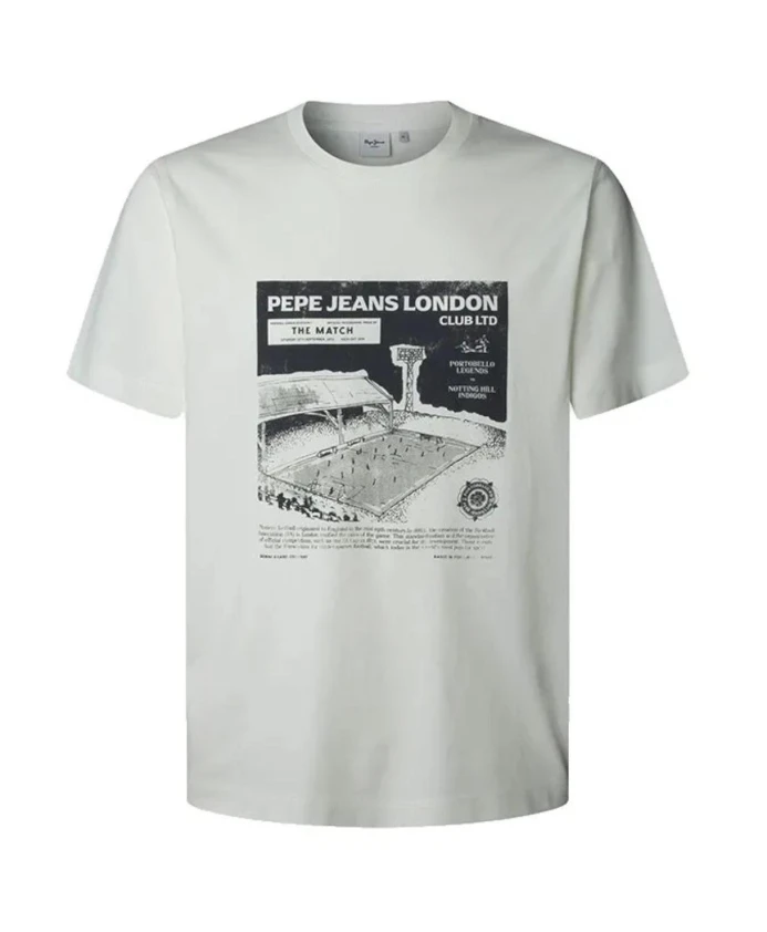 Футболка с графическим логотипом Pepe Jeans, белый
Футболка с графическим логотипом Pepe Jeans, белый