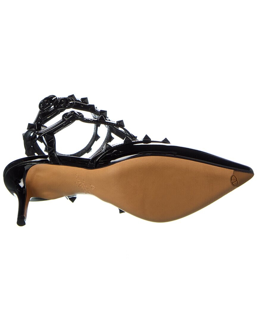 Туфли Valentino Rockstud Caged 65 с лакированным ремешком на щиколотке, черный
Туфли Valentino Rockstud Caged 65 с лакированным ремешком на щиколотке, черный