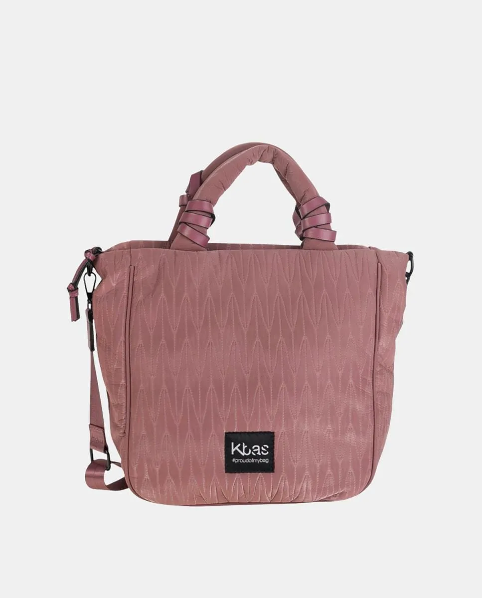 Сумка-тоут из нейлона на молнии Kbas, розовый
Сумка-тоут из нейлона на молнии Kbas, розовый