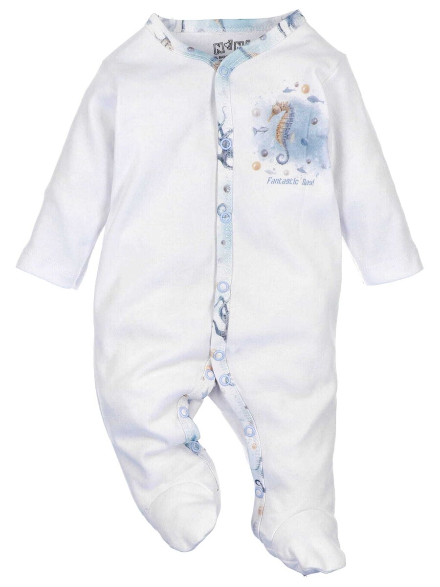 Комбинезон/боди NINI Meerestiere, светло-голубой
Комбинезон/боди NINI Meerestiere, светло-голубой