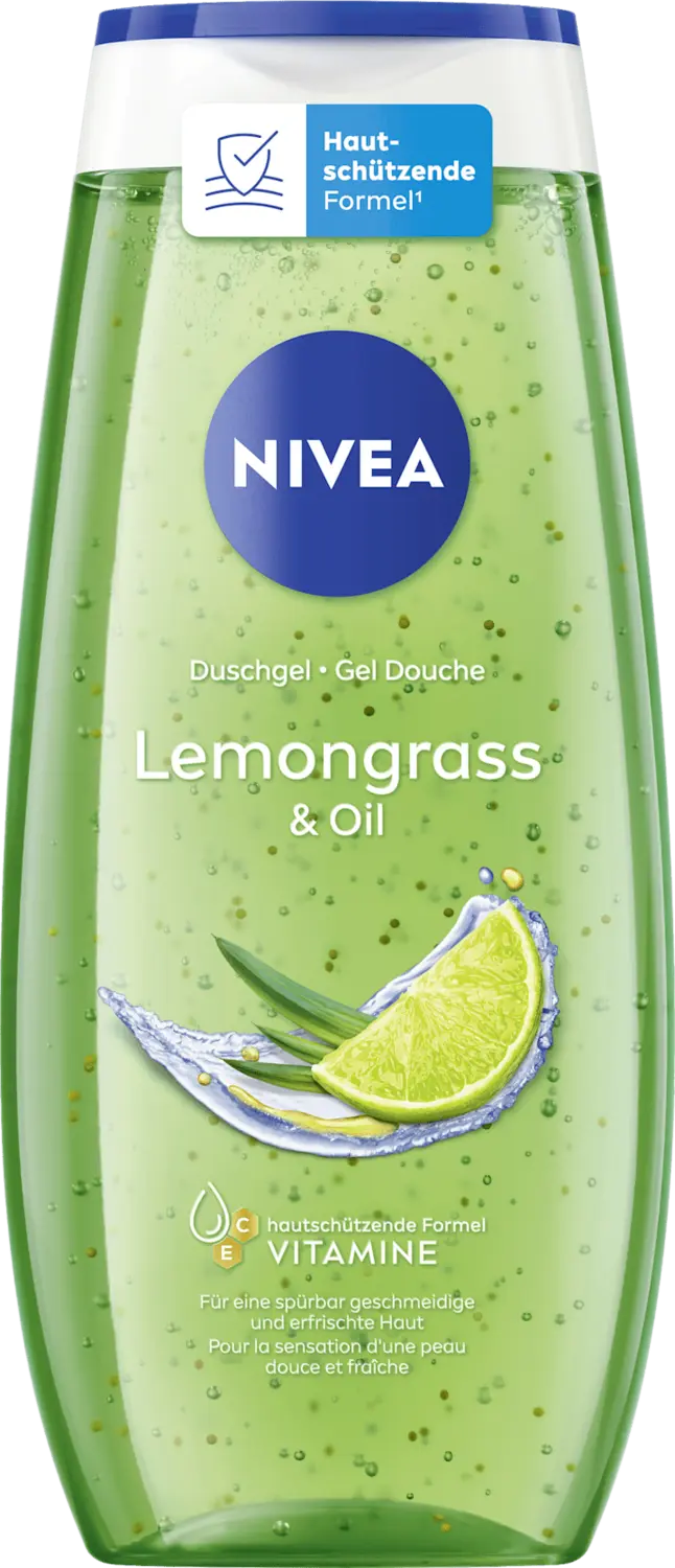 Гель для душа NIVEA Duschgel Lemongrass & Oil, 250 ml
Гель для душа NIVEA Duschgel Lemongrass & Oil, 250 ml