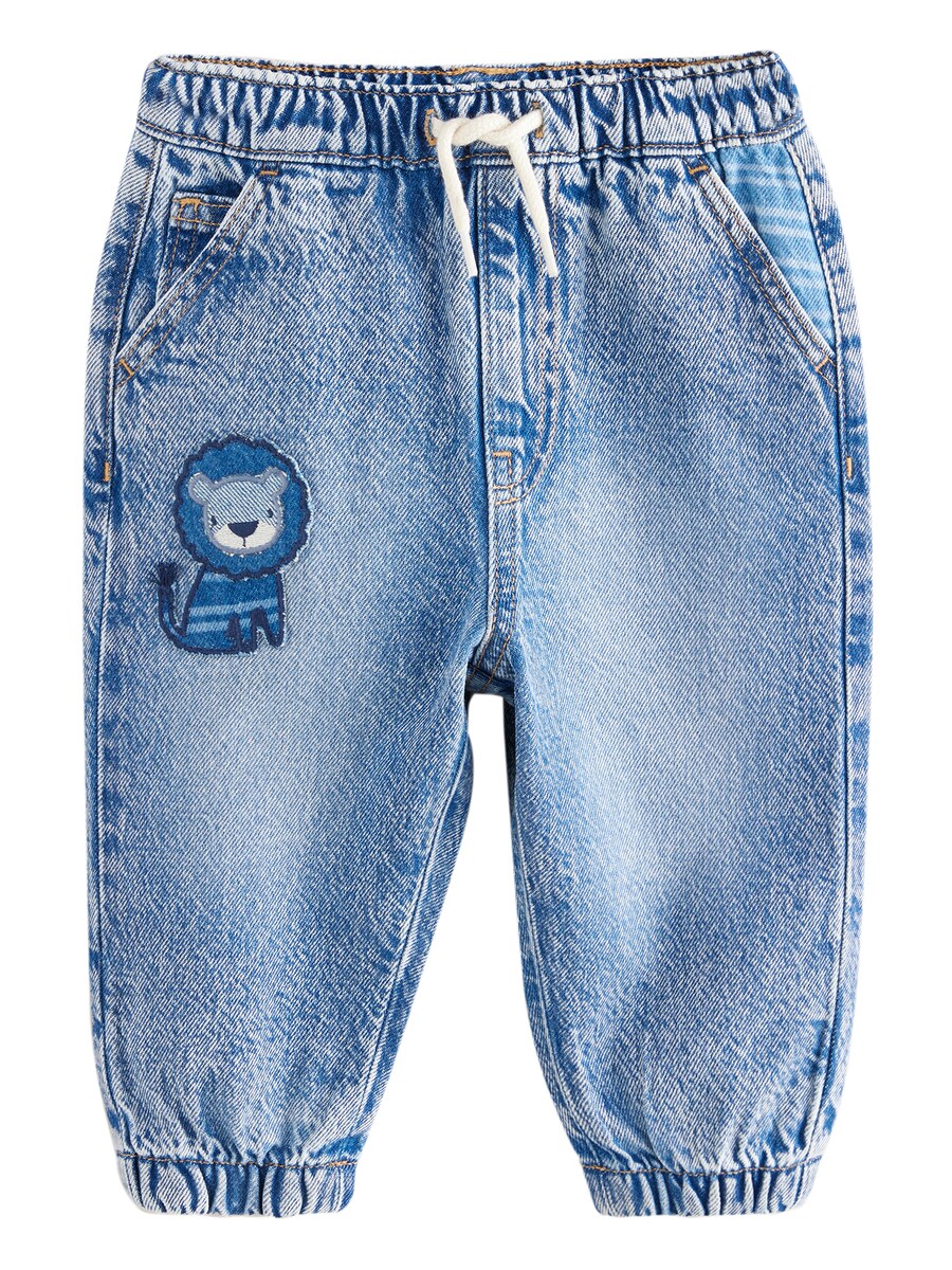 Джинсы свободного кроя Next, синий деним
Джинсы свободного кроя Next, синий деним