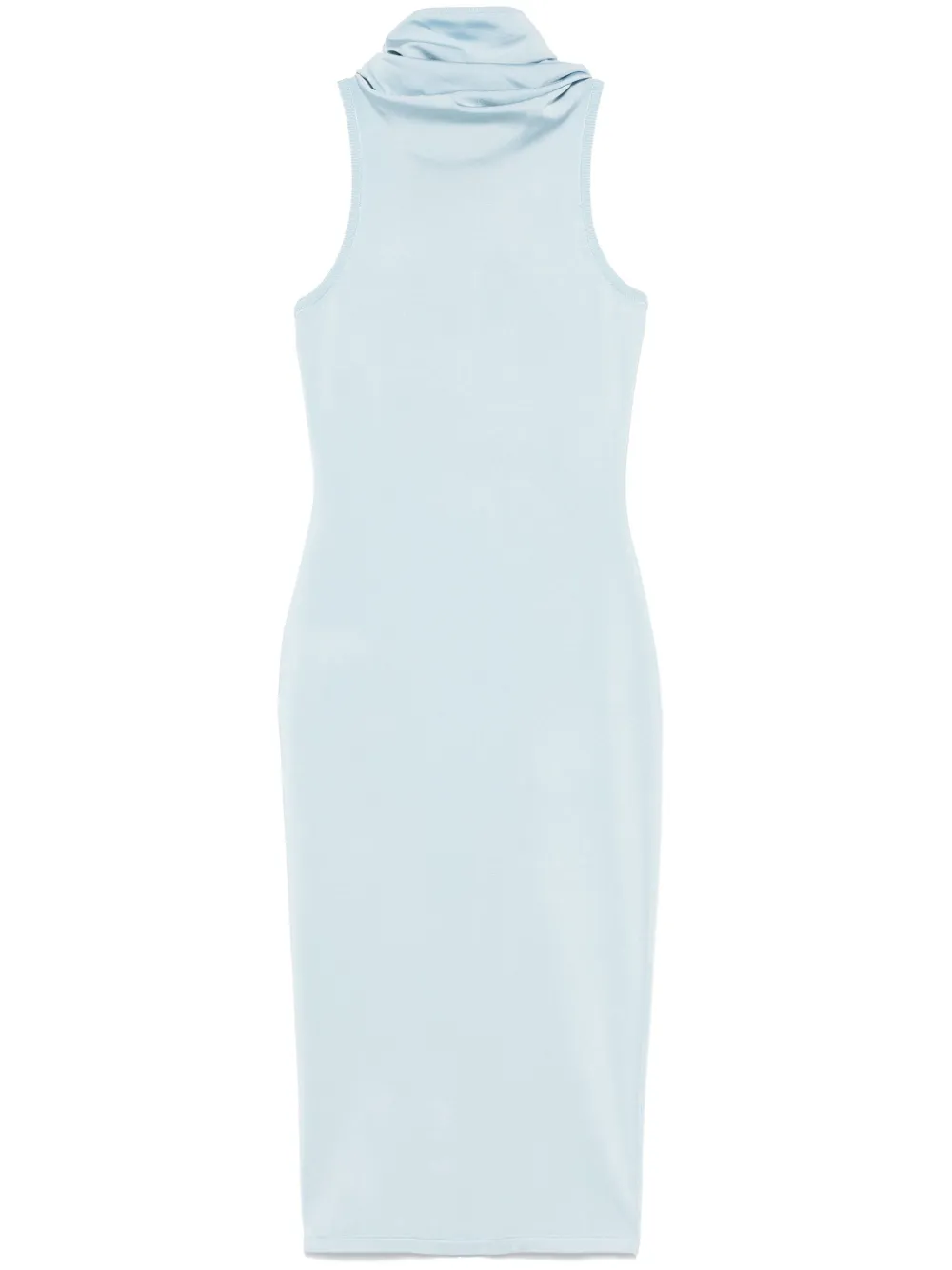 Облегающее платье миди с капюшоном Alaïa, синий
Облегающее платье миди с капюшоном Alaïa, синий