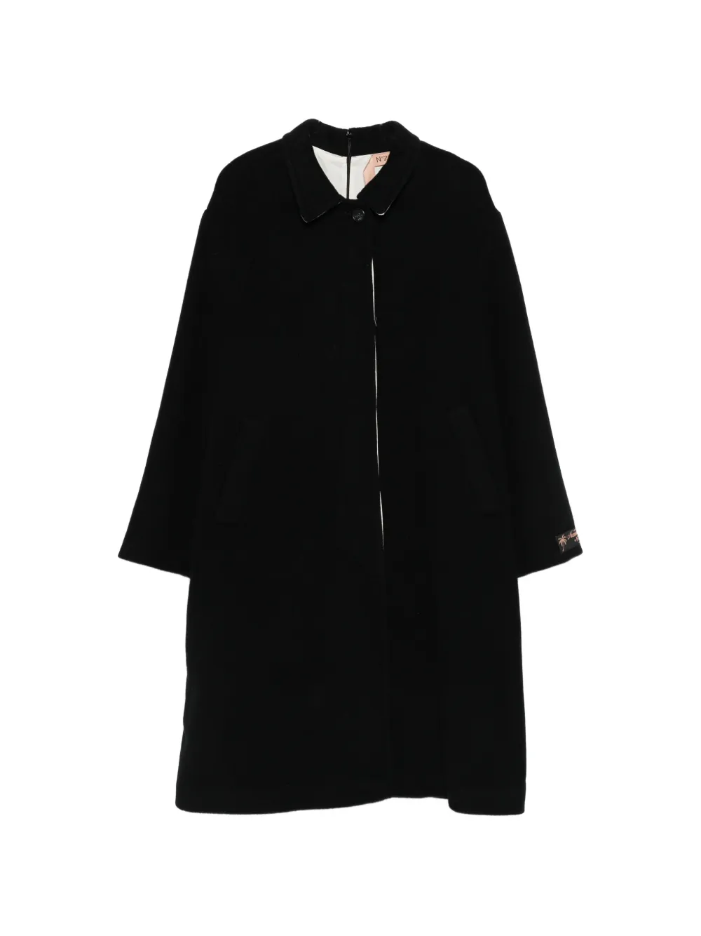 Пальто на пуговицах Nº21, черный
Пальто на пуговицах Nº21, черный