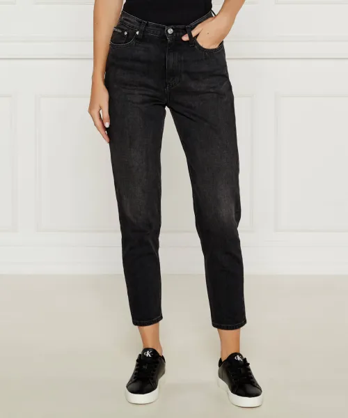 Джинсы Mom fit Calvin Klein Jeans, черный
Джинсы Mom fit Calvin Klein Jeans, черный