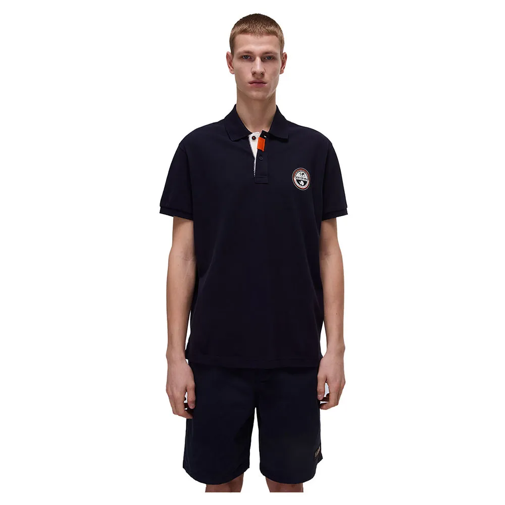 Поло с коротким рукавом Napapijri Clanis, синий
Поло с коротким рукавом Napapijri Clanis, синий