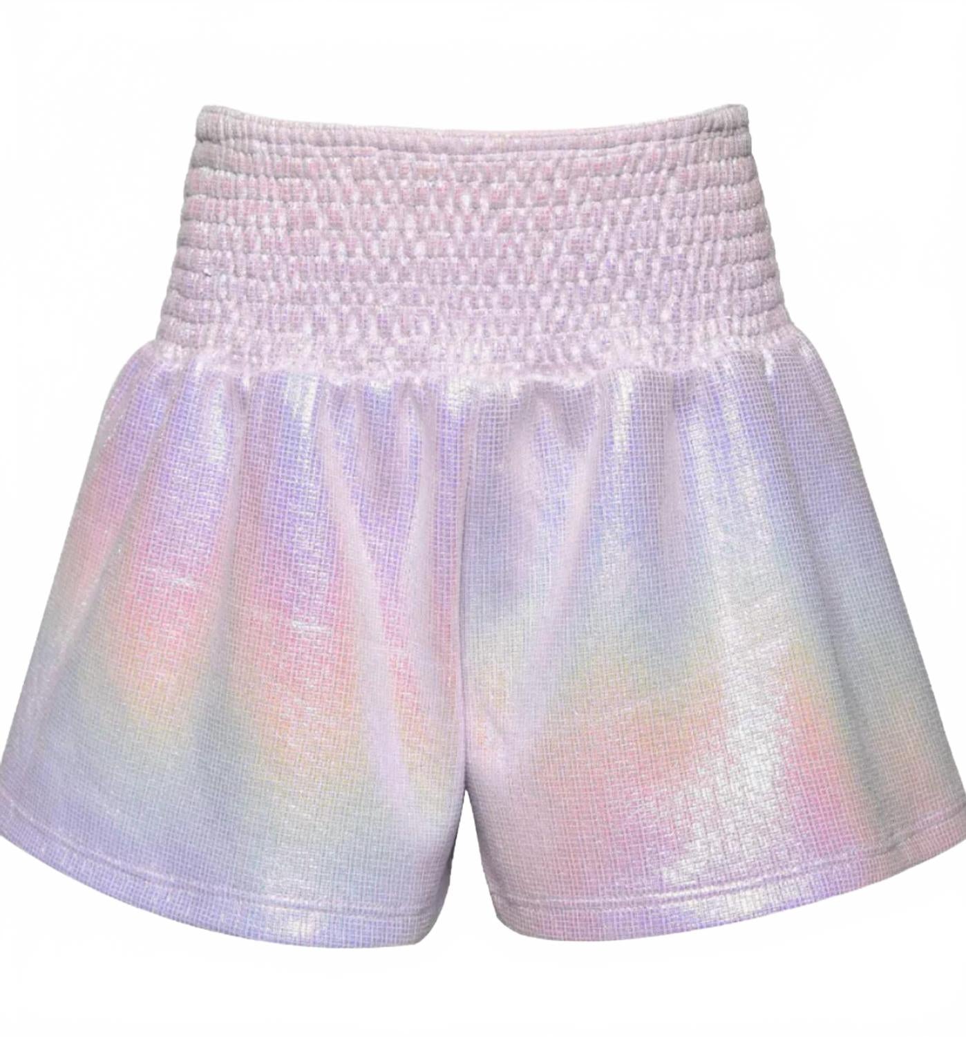 Детские шорты с присборенным кокеткой в лавандовом цвете Hannah Banana
Детские шорты с присборенным кокеткой в лавандовом цвете Hannah Banana