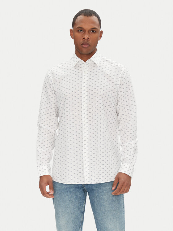 Современная рубашка Valerio 50539802 Hugo, белый 
Современная рубашка Valerio 50539802 Hugo, белый