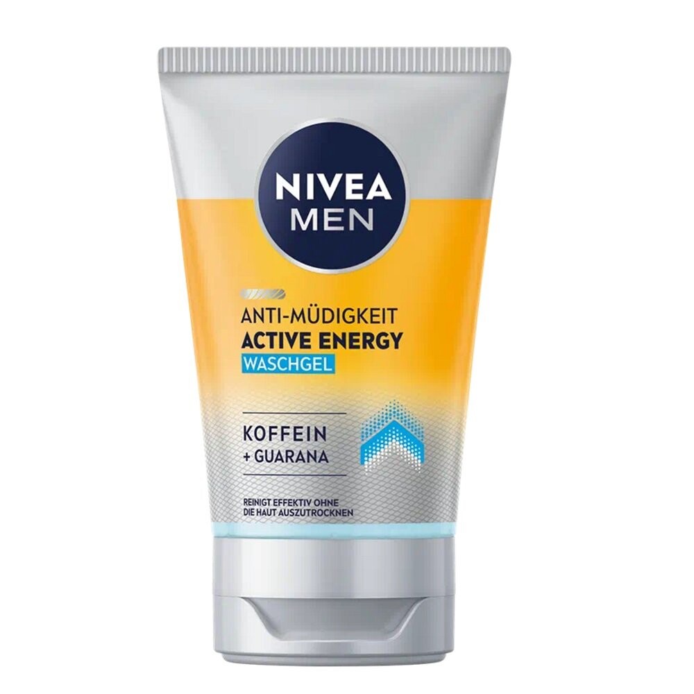 Nivea, Энергетический гель для умывания для лица Active Energy для мужчин, 100 мл 
Nivea, Энергетический гель для умывания для лица Active Energy для мужчин, 100 мл