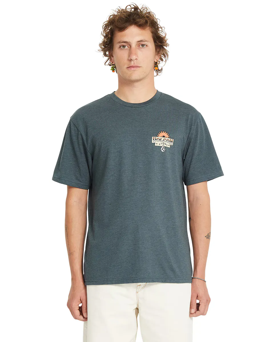 Футболка мужская с короткими рукавами и круглым вырезом Volcom, серый
Футболка мужская с короткими рукавами и круглым вырезом Volcom, серый