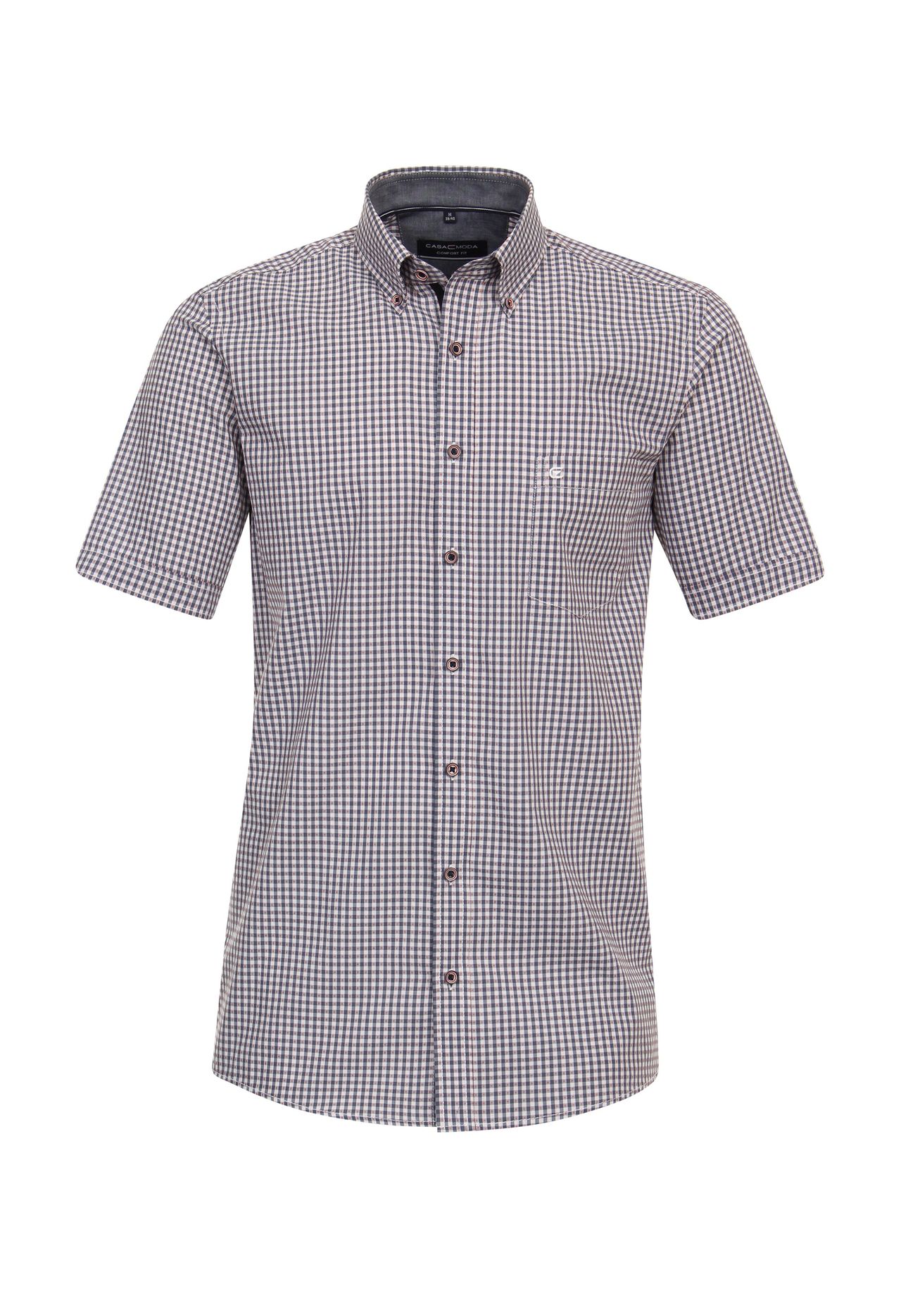 Мужская повседневная рубашка в клетку с короткими рукавами, удобная посадка CASAMODA, цвет Hellrot
Мужская повседневная рубашка в клетку с короткими рукавами, удобная посадка CASAMODA, цвет Hellrot