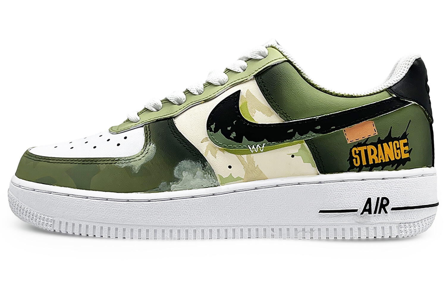 Кроссовки для скейтборда Air Force 1 унисекс с низким верхом, белый/зеленый/черный/бежевый/желтый Nike
Кроссовки для скейтборда Air Force 1 унисекс с низким верхом, белый/зеленый/черный/бежевый/желтый Nike