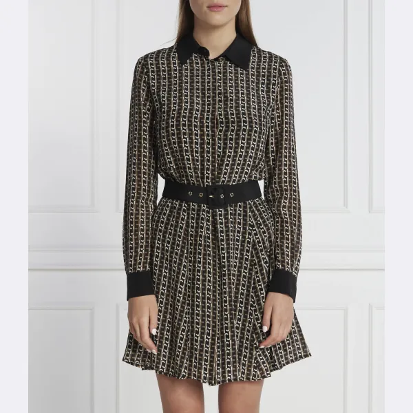 Шелковое платье с поясом Liu Jo, черный
Шелковое платье с поясом Liu Jo, черный