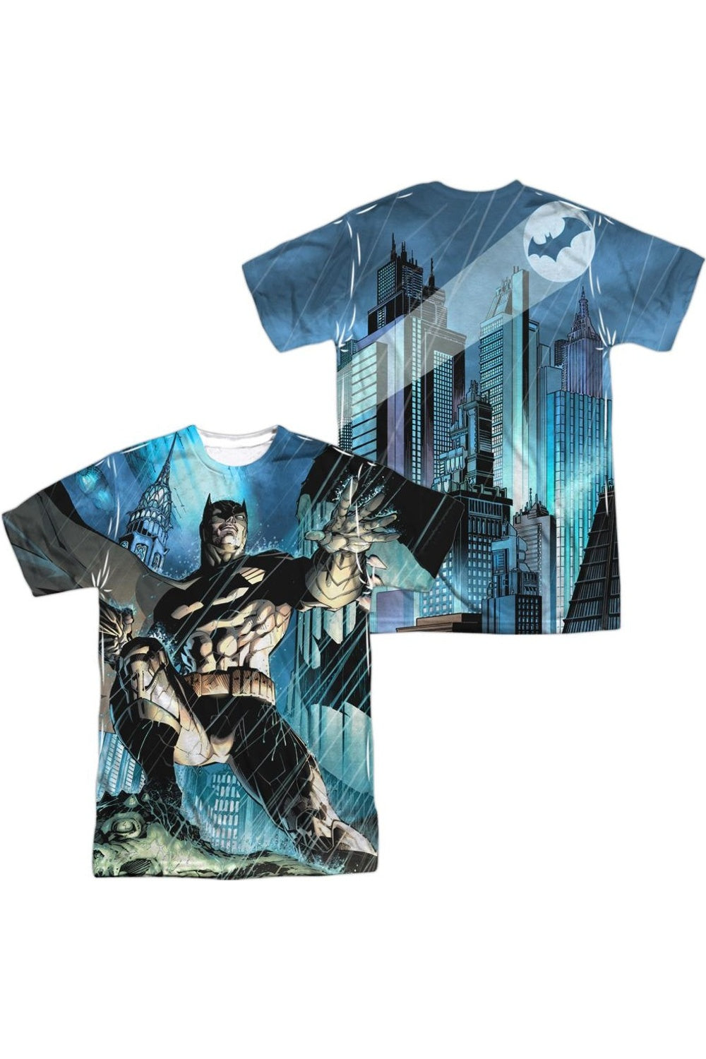 Футболка Batman Rainy Rooftop (принт спереди/сзади) с коротким рукавом для взрослых из полиэстера Gildan, белый
Футболка Batman Rainy Rooftop (принт спереди/сзади) с коротким рукавом для взрослых из полиэстера Gildan, белый