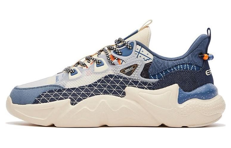 Мужские кроссовки Lifestyle с низким верхом, белый/синий Erke
Мужские кроссовки Lifestyle с низким верхом, белый/синий Erke