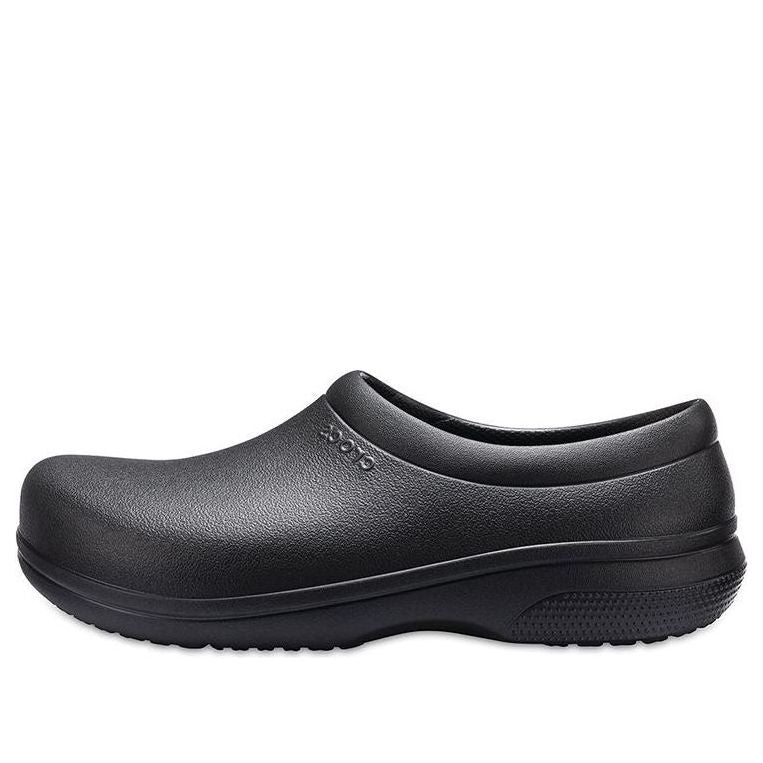 Crocs On The Clock Work Slip On 'Black'
Crocs On The Clock Work Slip On 'Black'
