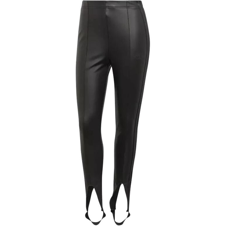 Кожаные брюки женские черные Adidas Originals 
Кожаные брюки женские черные Adidas Originals