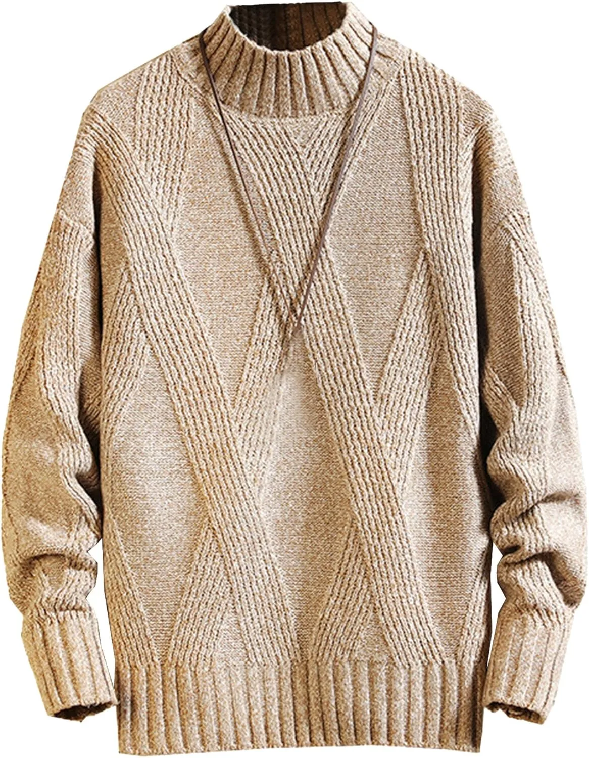 Мужской вязаный пуловер Fisherman Cable SWJGLITTR
Мужской вязаный пуловер Fisherman Cable SWJGLITTR