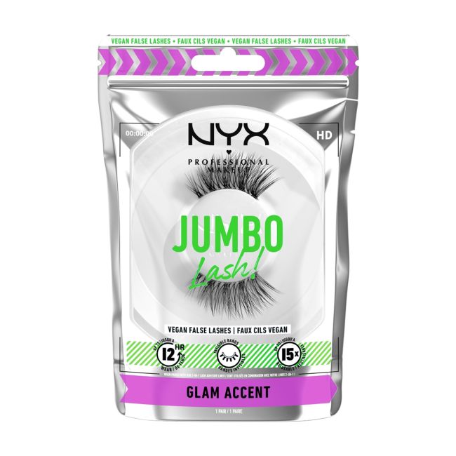 Накладные ресницы Jumbo lash (гламурный акцент) NYX Professional Makeup
Накладные ресницы Jumbo lash (гламурный акцент) NYX Professional Makeup