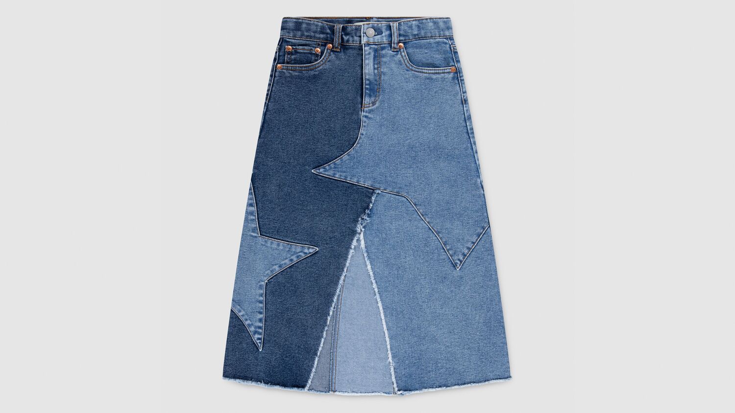 Юбка миди в стиле вестерн для девочек 8-20 лет Levi's, Rodeo - Medium Wash
Юбка миди в стиле вестерн для девочек 8-20 лет Levi's, Rodeo - Medium Wash