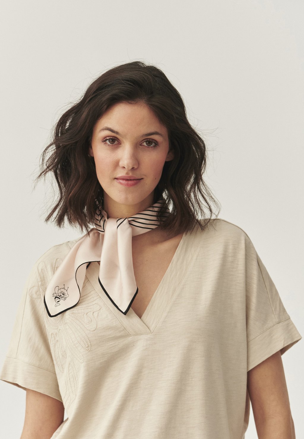 Шарф TATUUM, кремовый 
Шарф TATUUM, кремовый