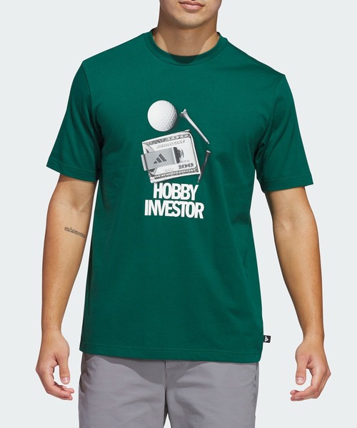 Футболка, крой оверсайз, бренд adidas Golf, цвет темно-зеленый
Футболка, крой оверсайз, бренд adidas Golf, цвет темно-зеленый