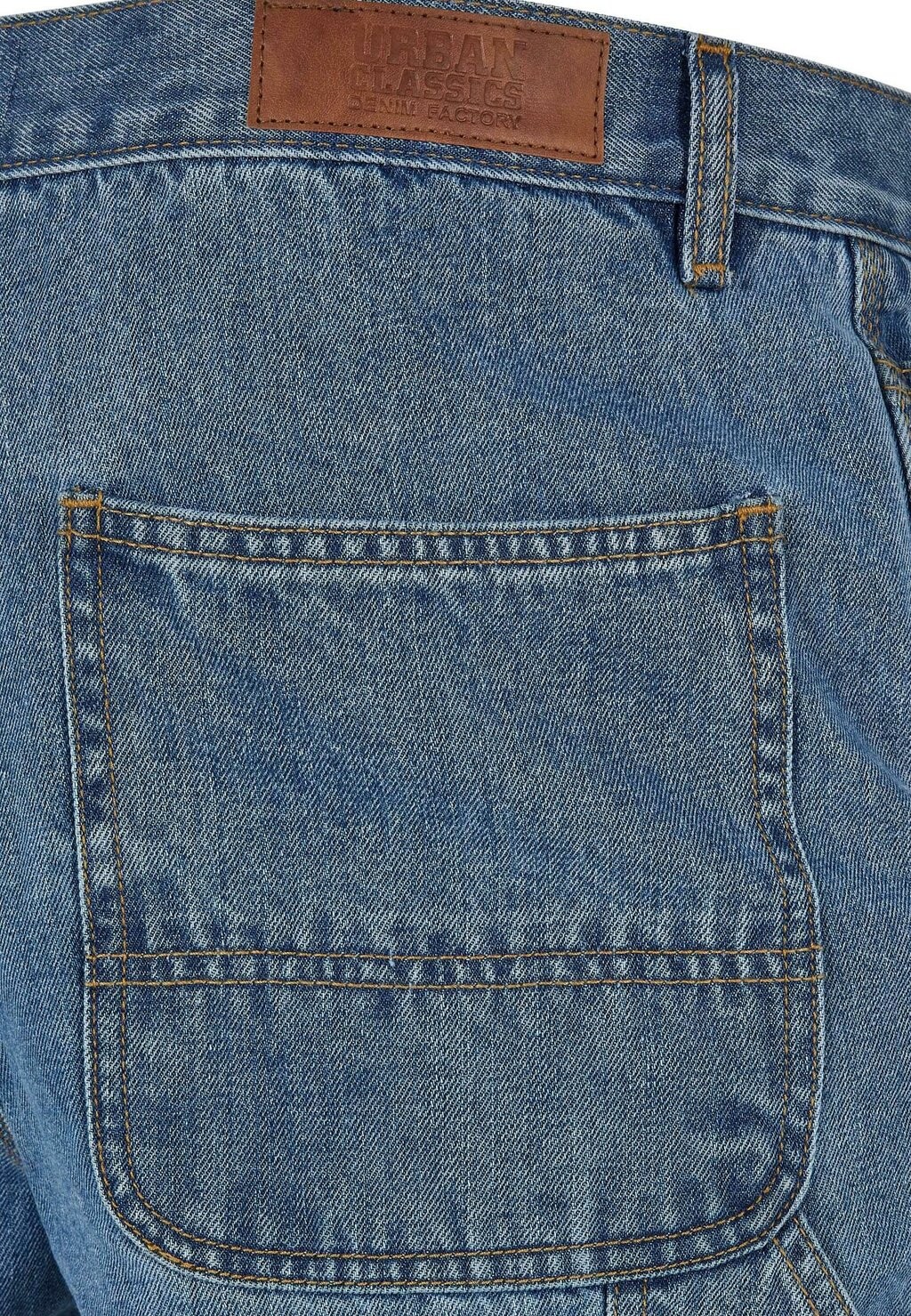 Джинсы прямого кроя DOUBLE KNEE Urban Classics, синий
Джинсы прямого кроя DOUBLE KNEE Urban Classics, синий