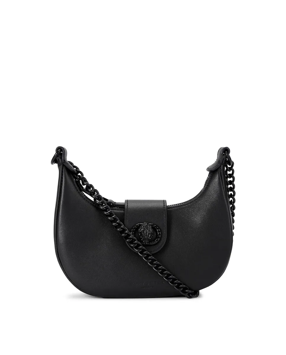 Сумка через плечо с цепочкой и застежкой-молнией Kurt Geiger, черный
Сумка через плечо с цепочкой и застежкой-молнией Kurt Geiger, черный