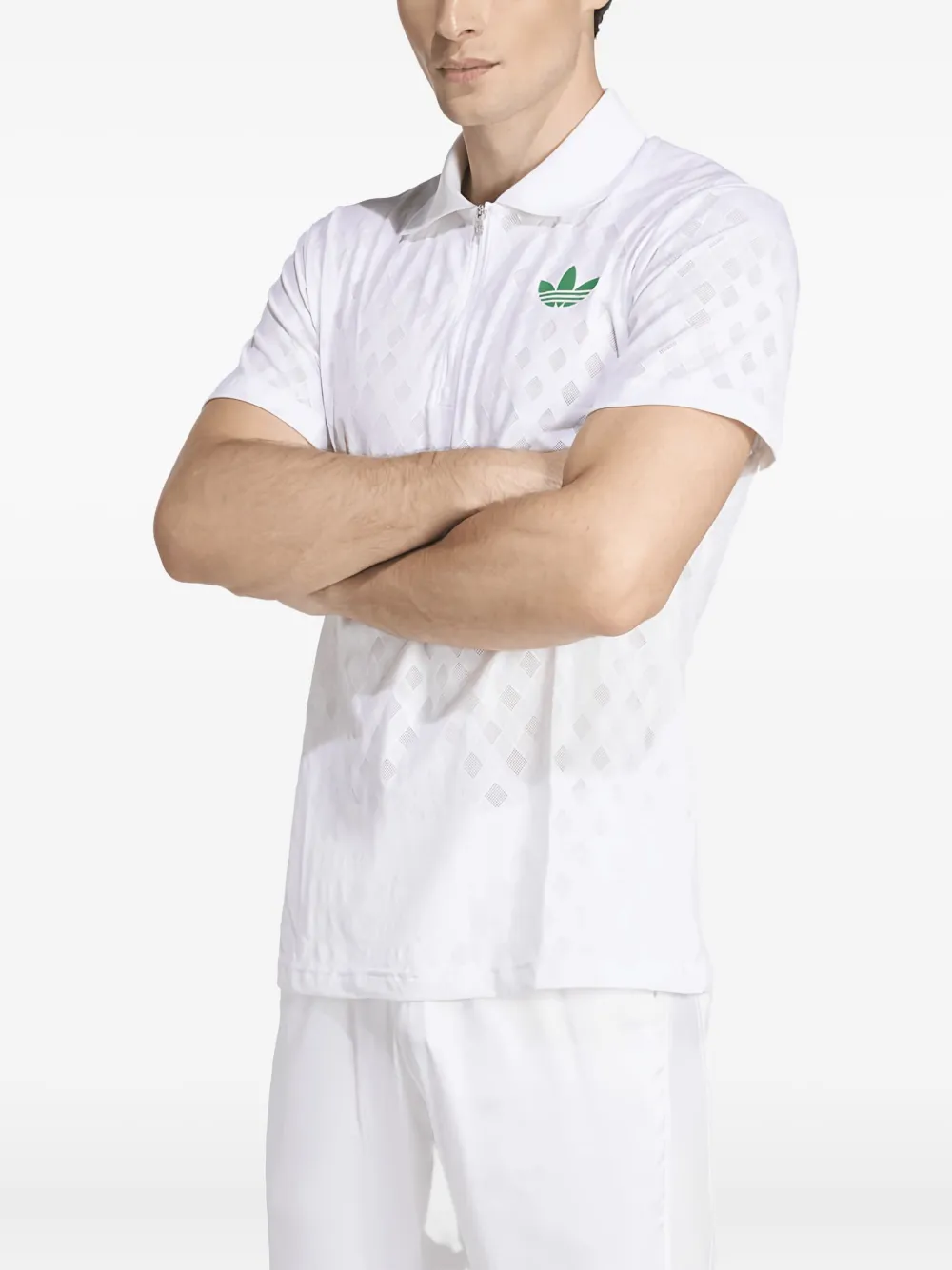 Поло с молнией Adidas, белый
Поло с молнией Adidas, белый