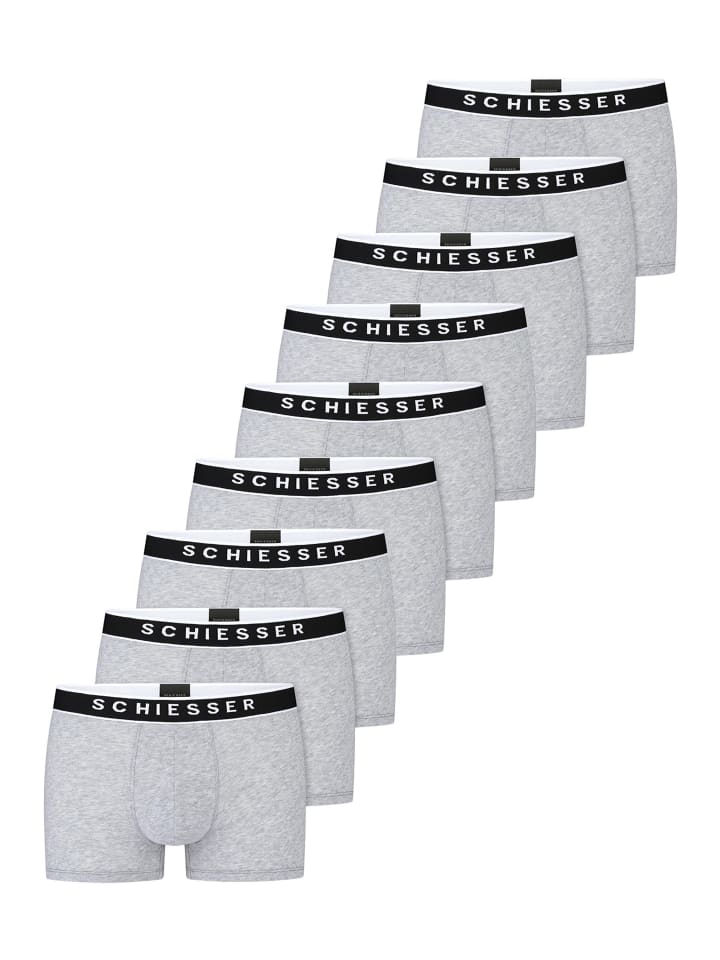 Schiesser Ретро шорты/брюки из органического хлопка 95/5 серого цвета
Schiesser Ретро шорты/брюки из органического хлопка 95/5 серого цвета