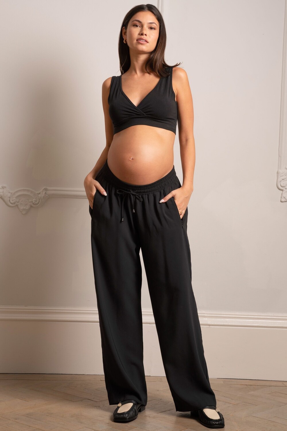 Широкие брюки Seraphine, черный
Широкие брюки Seraphine, черный