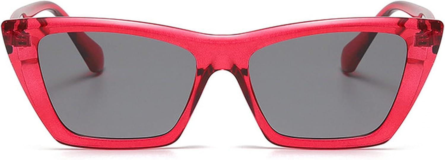 Солнцезащитные очки «кошачий глаз» для женщин, модные винтажные квадратные очки большого размера, классические мужские очки для вождения с защитой от УФ-излучения mincl, Red&gray
Солнцезащитные очки «кошачий глаз» для женщин, модные винтажные квадратные очки большого размера, классические мужские очки для вождения с защитой от УФ-излучения mincl, Red&gray