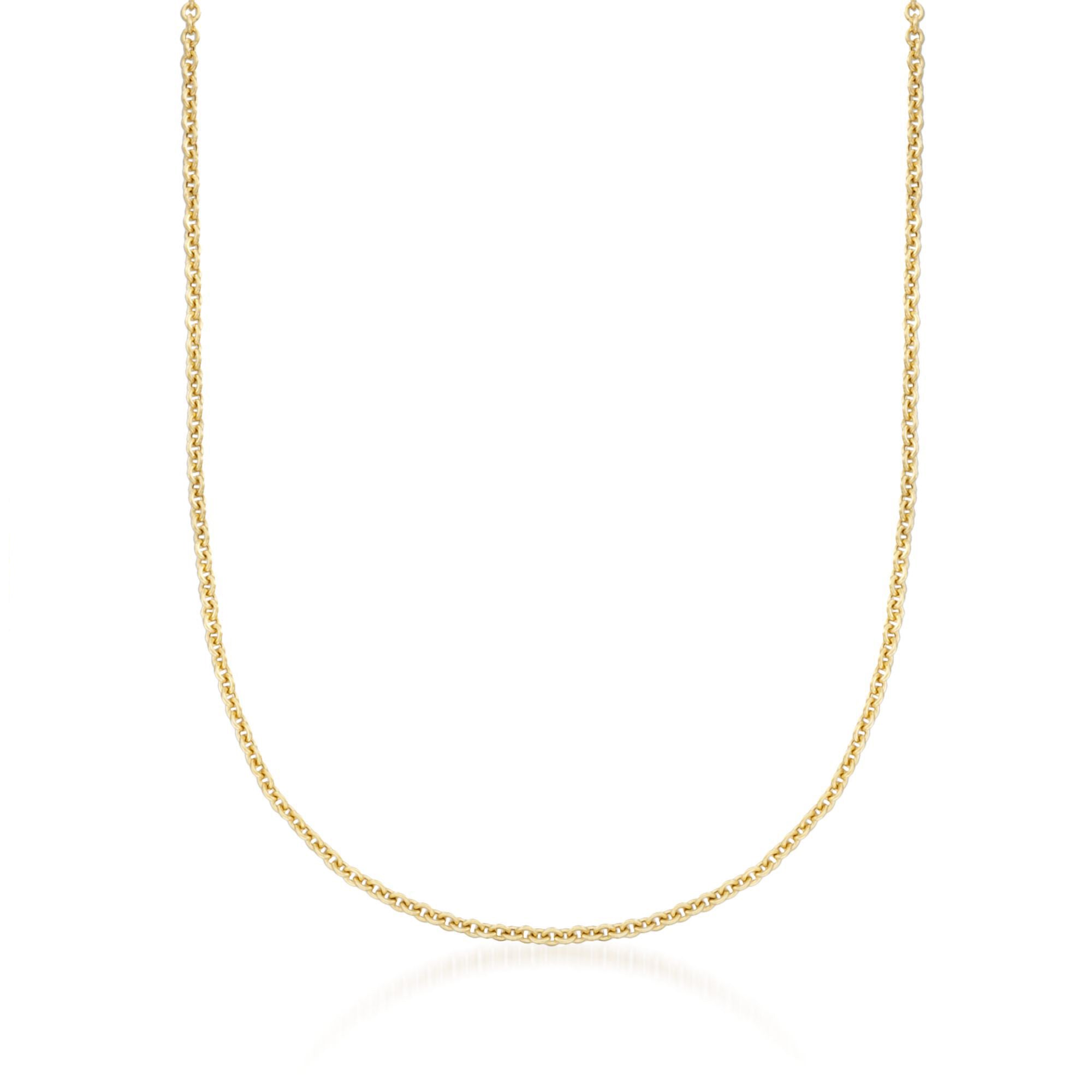 Цепочка-цепочка Ross-Simons Forzantina из 14-каратного желтого золота, 2,2 мм Ross-Simons, 20 In
Цепочка-цепочка Ross-Simons Forzantina из 14-каратного желтого золота, 2,2 мм Ross-Simons, 20 In