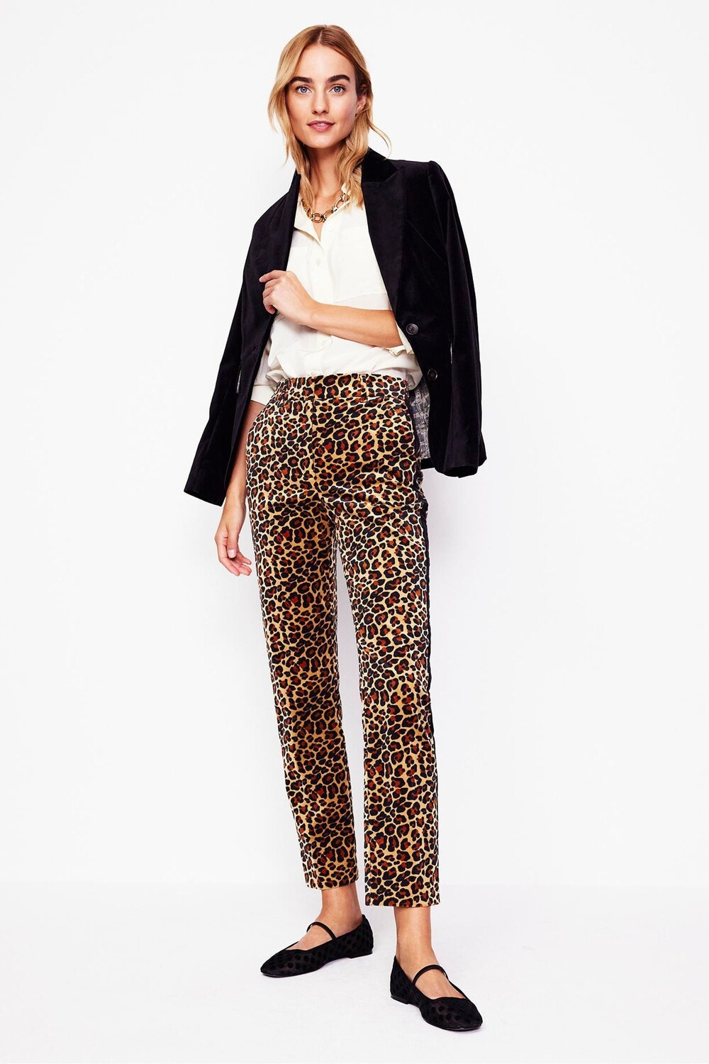 Брюки из бархата Кью Boden, коричневый
Брюки из бархата Кью Boden, коричневый