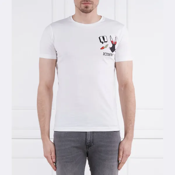 Футболка стандартного кроя Iceberg, белый
Футболка стандартного кроя Iceberg, белый