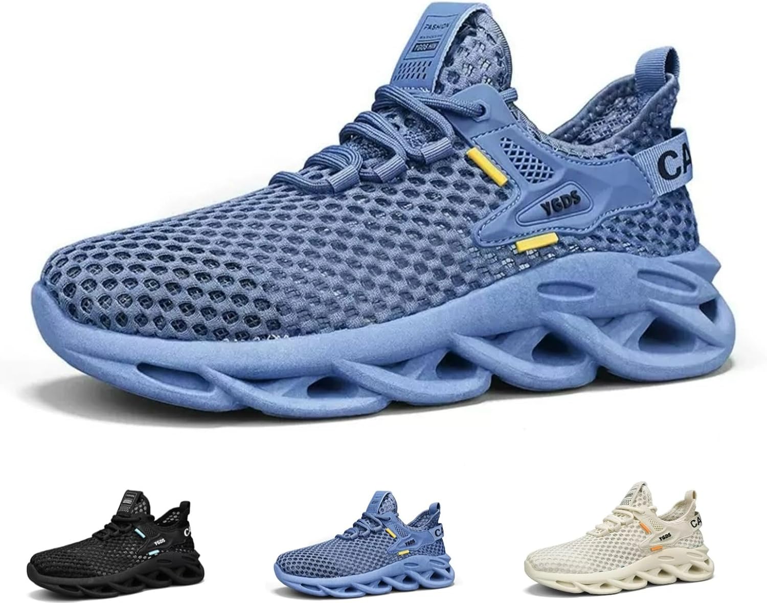 MACEFIL Женские и мужские дышащие кроссовки из сетки, легкие беговые кроссовки, удобная спортивная обувь для ходьбы, синий
MACEFIL Женские и мужские дышащие кроссовки из сетки, легкие беговые кроссовки, удобная спортивная обувь для ходьбы, синий
