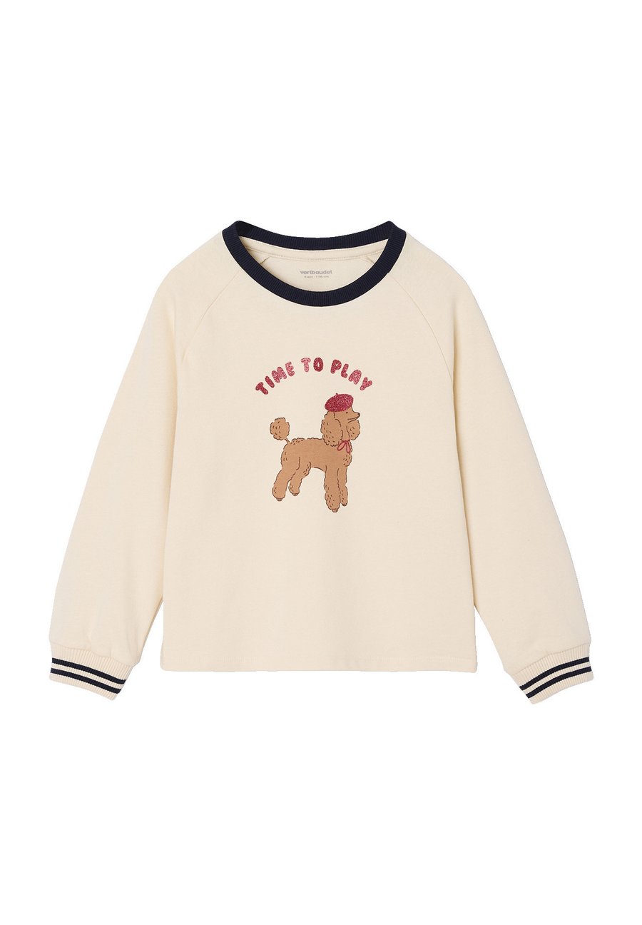 Топ Vertbaudet GLITZERHUND UND RECYCLING-, Vanille/White
Топ Vertbaudet GLITZERHUND UND RECYCLING-, Vanille/White