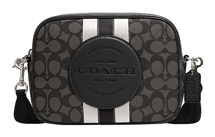 COACH Сумка-мессенджер Dempsey Canvas With Leather, через плечо, женская, Black & Charcoal Black Monogram
COACH Сумка-мессенджер Dempsey Canvas With Leather, через плечо, женская, Black & Charcoal Black Monogram