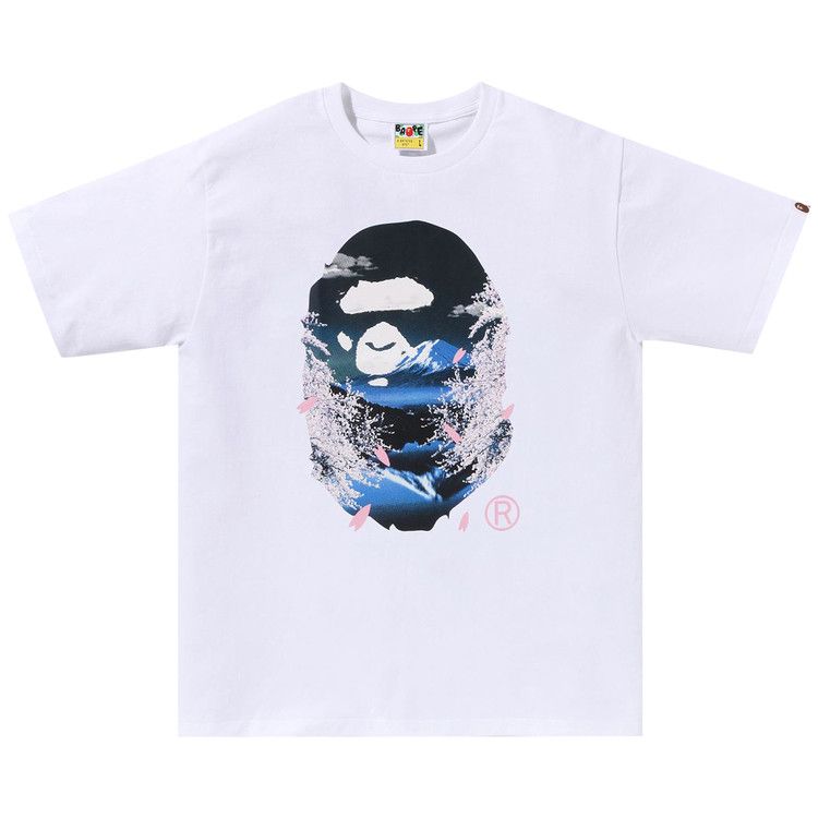 Футболка BAPE Sakura Photo Ape Head Tee, White
Футболка BAPE Sakura Photo Ape Head Tee, White
