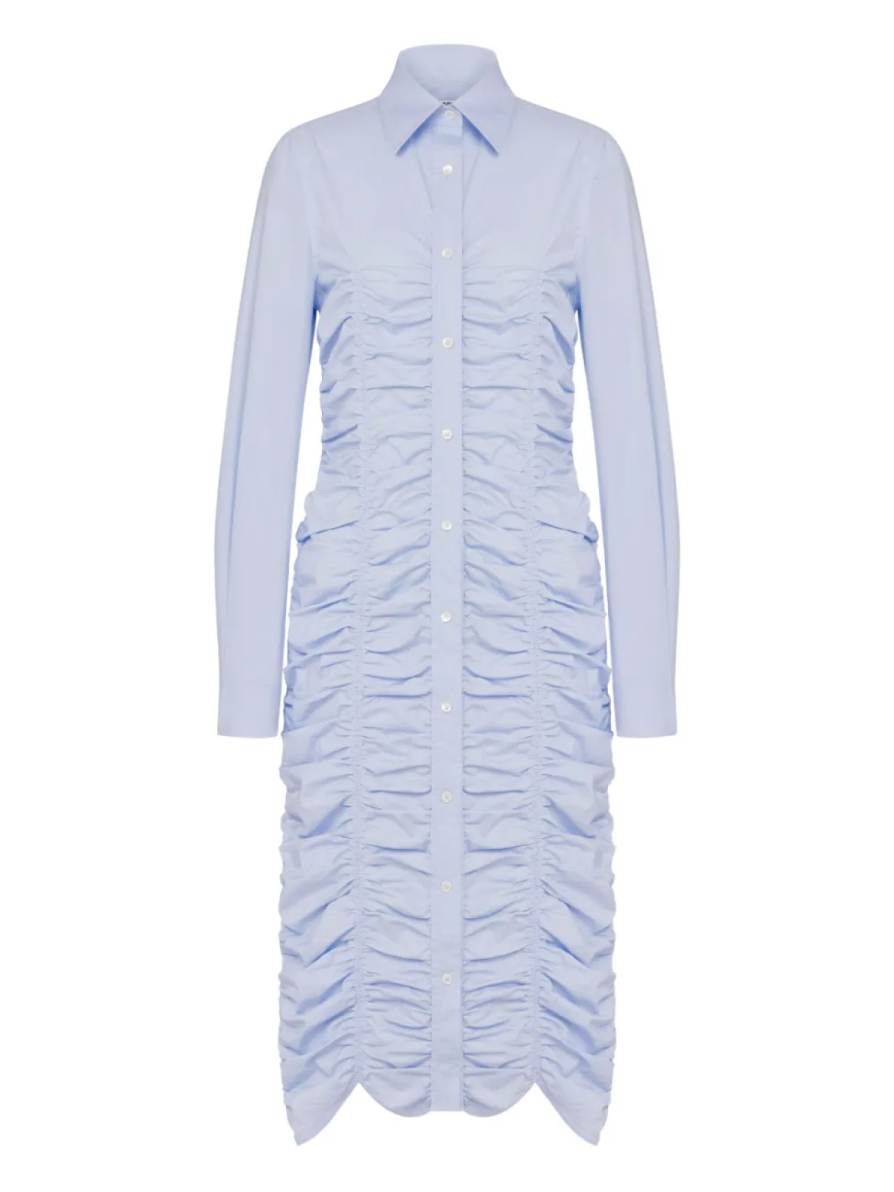 Moschino платье миди со сборками, синий
Moschino платье миди со сборками, синий