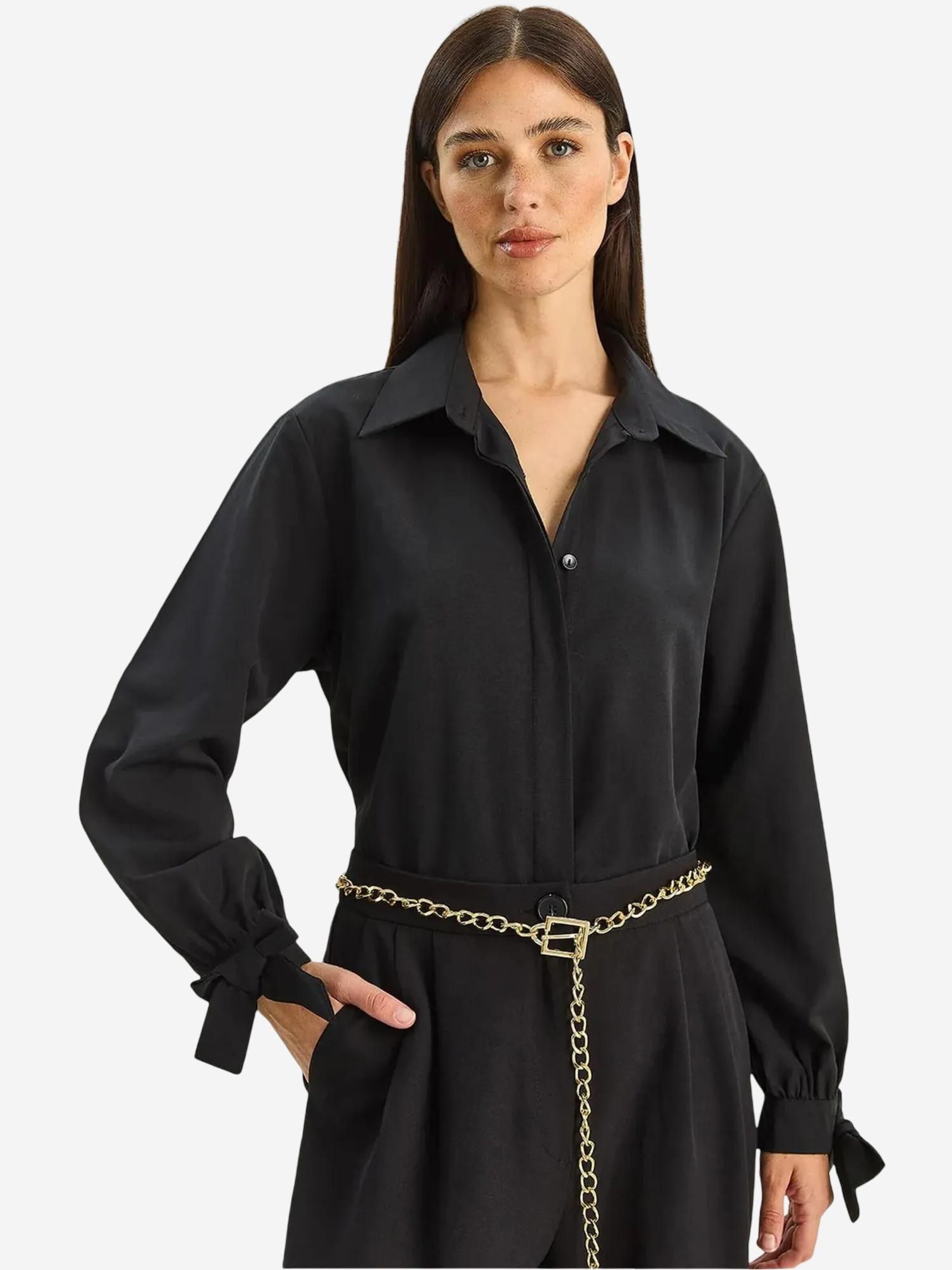 Bianco Lucci Рубашка в черном цвете
Bianco Lucci Рубашка в черном цвете