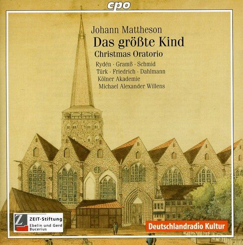 CD диск Mattheson / Kolner Akademie / Willens: Christmas Oratorio: Das Grosste Kind
CD диск Mattheson / Kolner Akademie / Willens: Christmas Oratorio: Das Grosste Kind